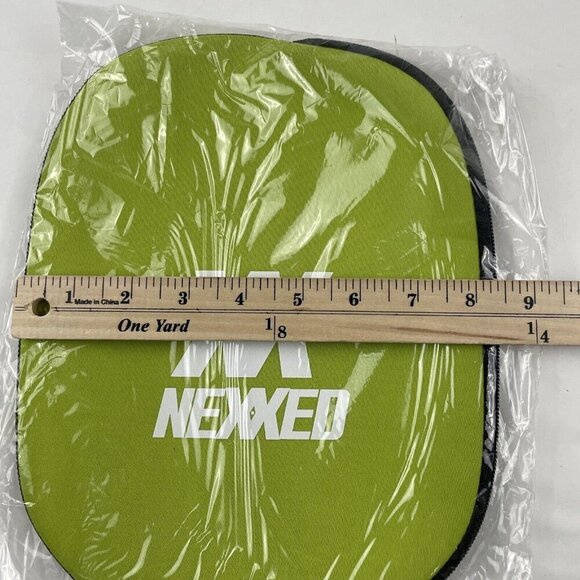 Nexxed Pickleball Paddle Cover Neoprene Durable Protection Green New Sealed - Picture 7 of 7